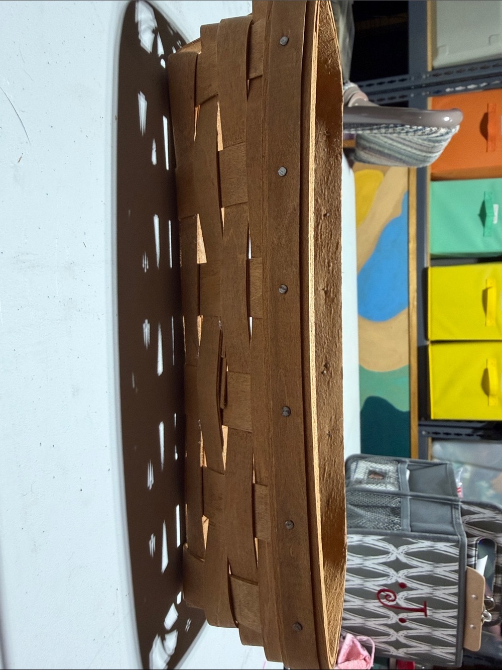 Longaberger cracker basket